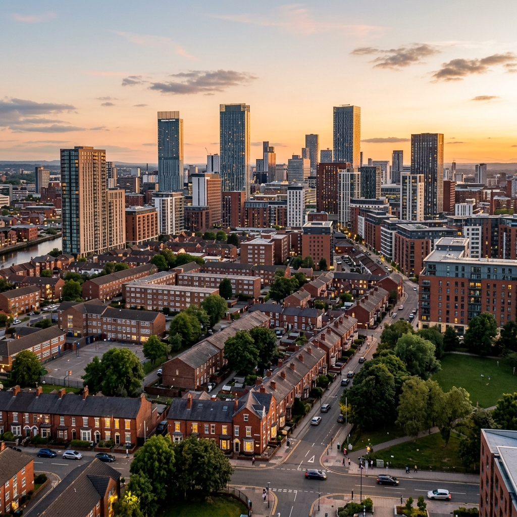 Manchester skyline - housing disrepair claims across Greater Manchester